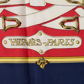 Hermès, scarf, "Cavalcadour" samt Nina Ricci scarf.