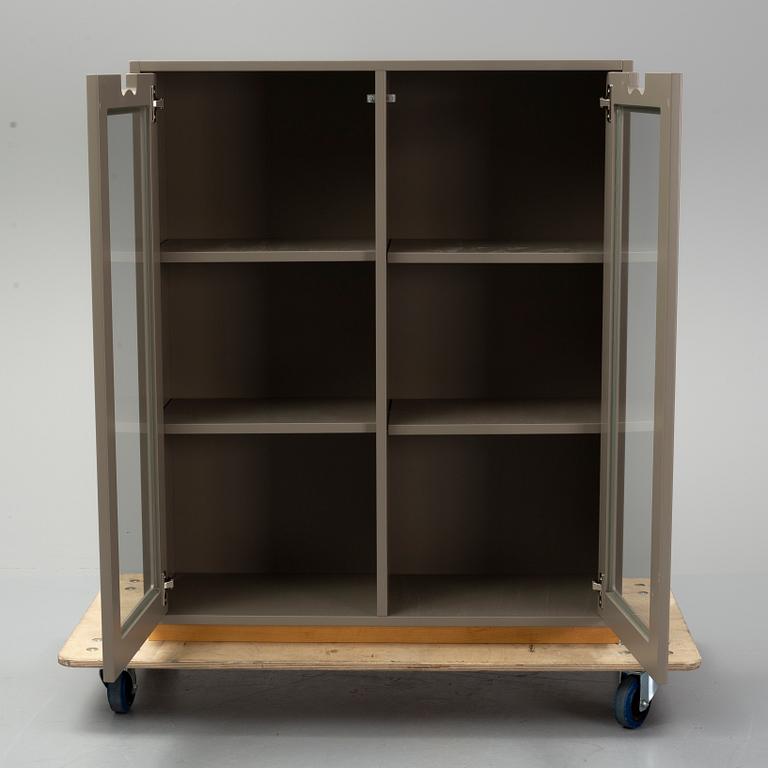 Jonas Bohlin & Thomas Sandell, a grey lacquered 'Snow' cabinet for Asplund, Sweden ca 2000.