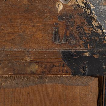 Johan Åkerblad, a gilded Rococo wall sconce, second half of the 18th century.