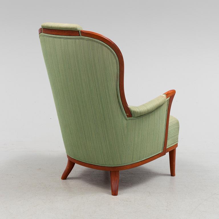 CARL MALMSTEN, fåtölj, "Vår fru", 1900-talets andra hälft.