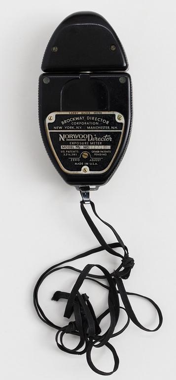 LIGHT METER, Brockway. Model M2. No 72718. USA, 1950s.