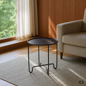 Caroline Ek, Coffee table, "Coco Tea Black", Coco Collection, Caroline Ek Design, Sweden.