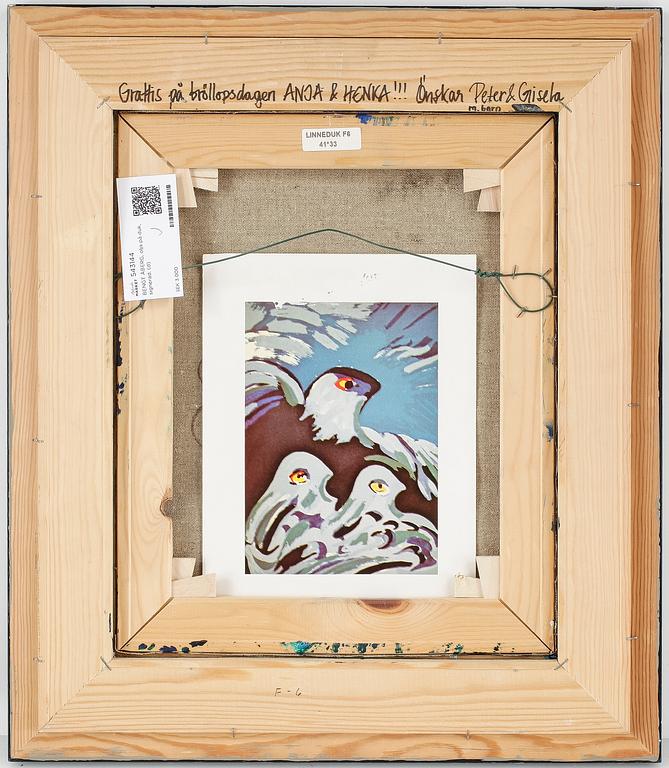 BENGT ÅBERG, olja på duk, signerad.