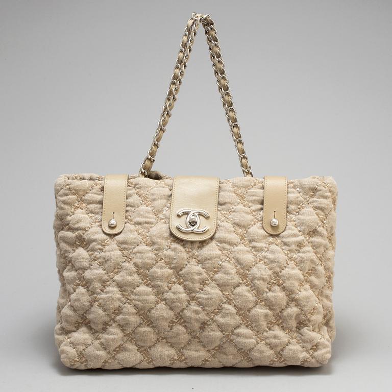 CHANEL, väska, canvas tote bag, 2011.