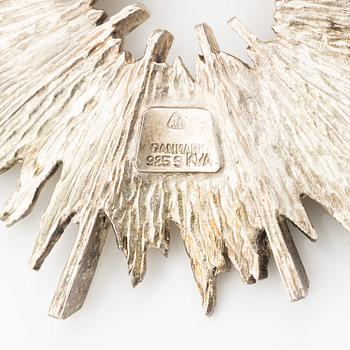Pendant, Knud V. Andersen, silver, Denmark.