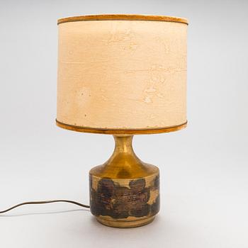 A late 20th century table lamp by Holger Granbäck for Saavitorppa Finland.