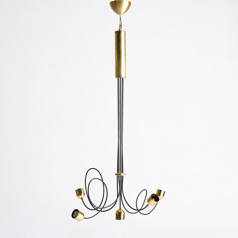 Hans Bergström, ceiling lamp "Kronan", Ateljé Lyktan, 1990s.