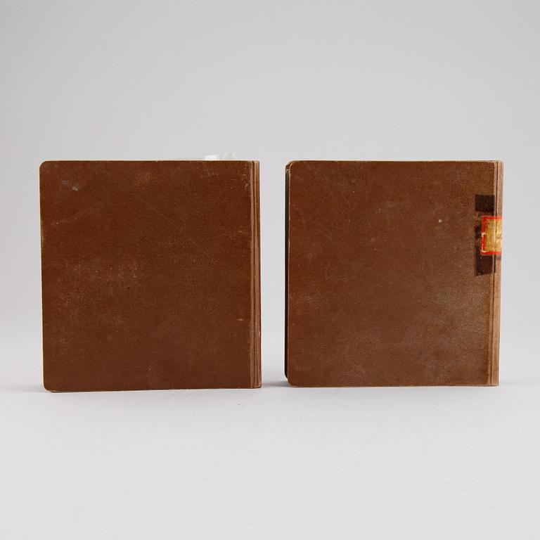Wilhelm Kåge, two catalogues with models from Gustavsberg 1939.