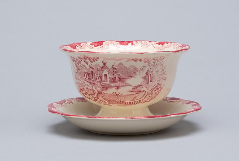 MATSERVIS, ca 40 delar, Bengali Rörstrand.