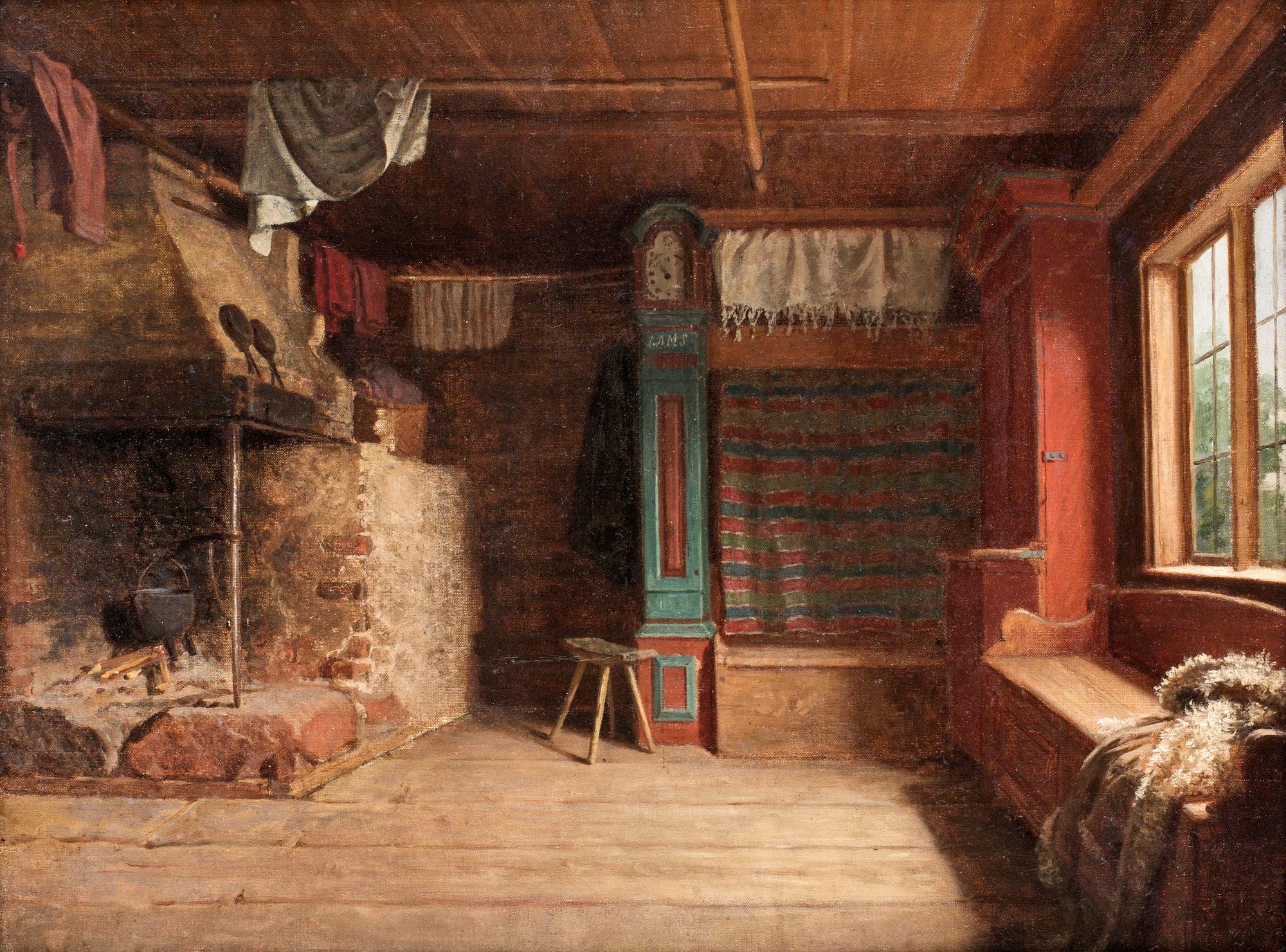 Amalia Lindegren, "Interiör från Dalarna".