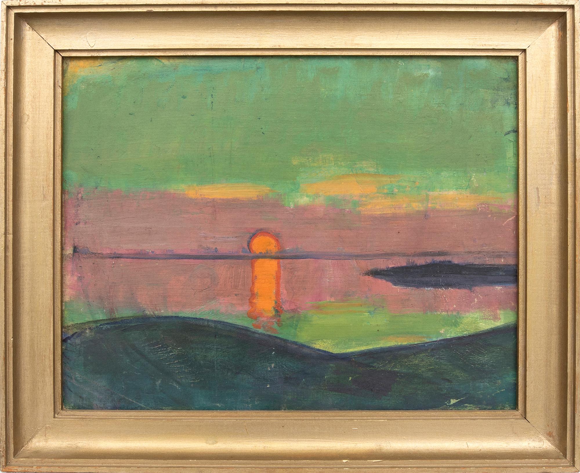 Johan Johansson, olja på pannå signerad.