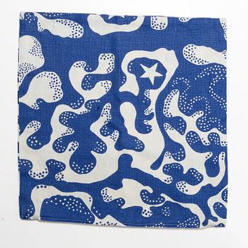 Josef Frank, four cushion covers, Svenskt Tenn.