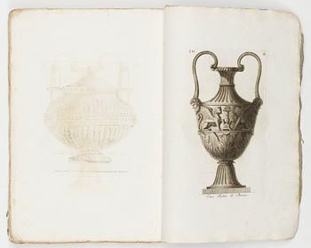 1291. Motiv med antika vaser (71).