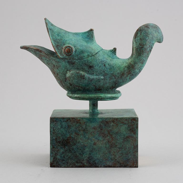 CARL MILLES, A patinated bronze sculpture after a cast by Carl Milles.