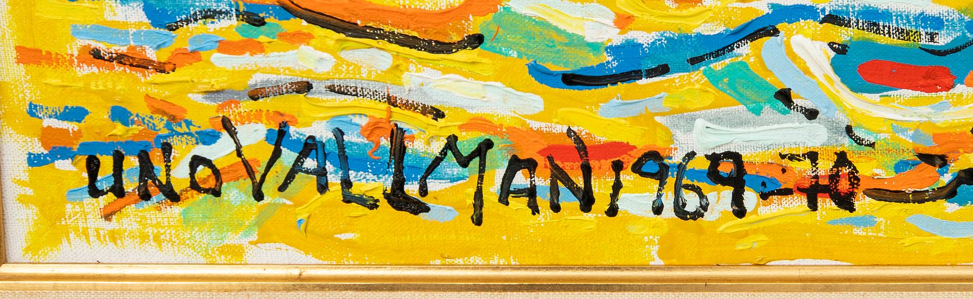Uno Vallman, Composition.