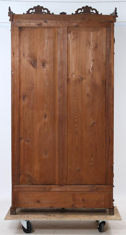 BOKSKÅP, nyrokoko, 1800-talets andra hälft.