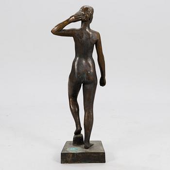 VILJO SAVIKURKI, sculpture, bronze, signed and dated -57.