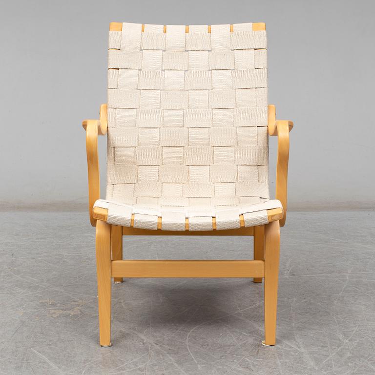 Armchair 'Eva' by Bruno Mathsson for Dux, late 20th or early 21th century.