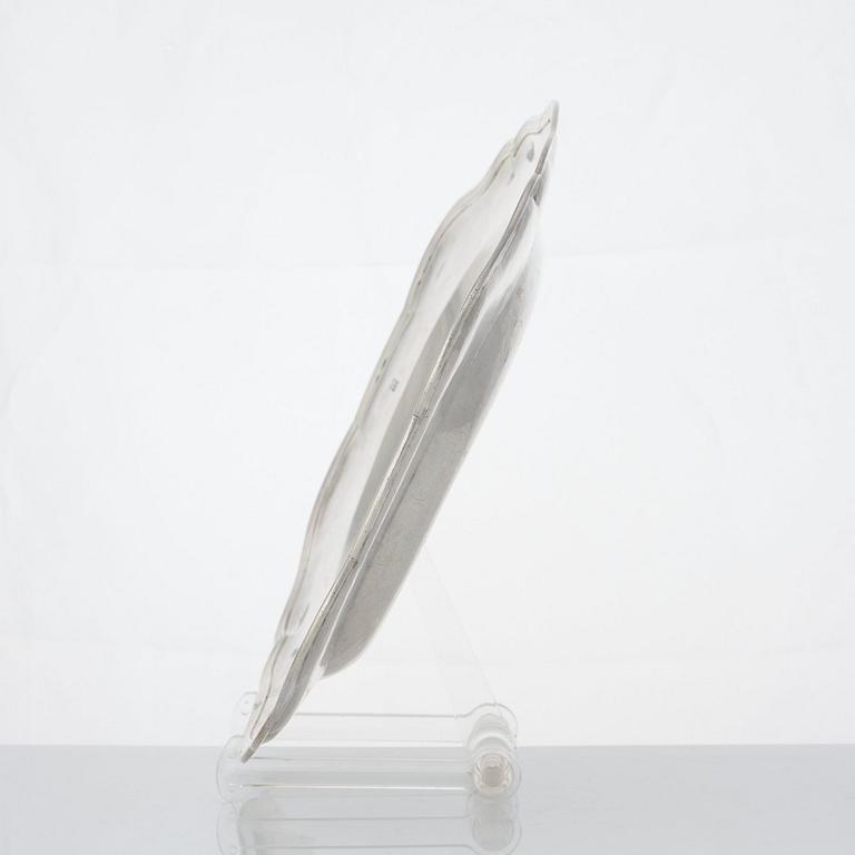 Nils Dahl, fat, ett par, silver, Linköping 1770. Rokoko.