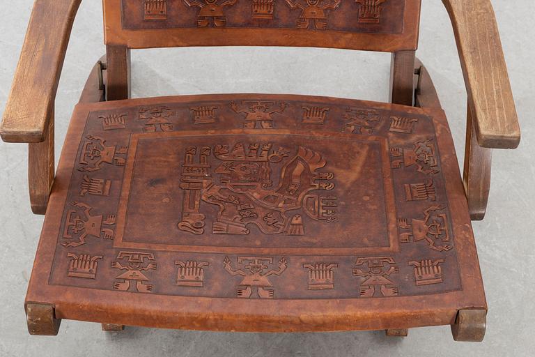 ANGEL PAZMINO, fällstol 1900-talets andra hälft.