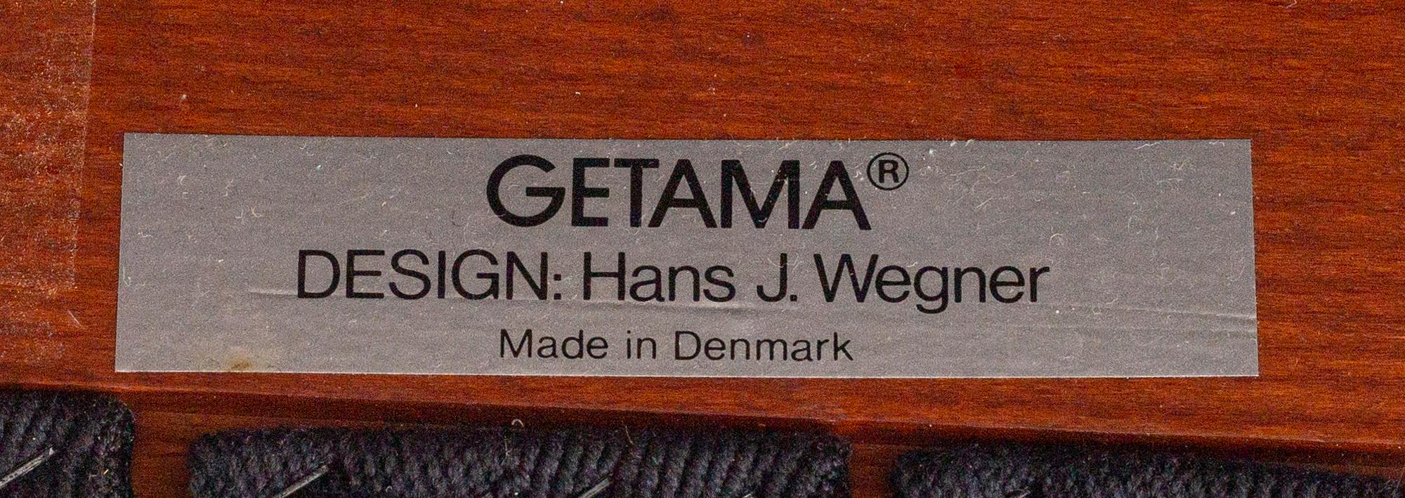 HANS J WEGNER, 6 chairs, 'Koldinghusstolen' GE 882, 1988 for