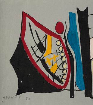 Olivier Herdies, "Peinture Mural II".