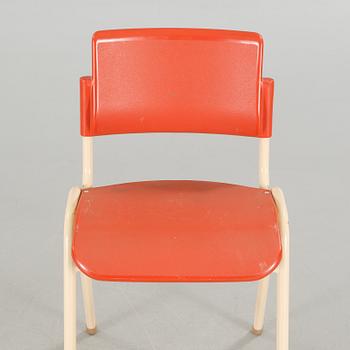 BARNSTOLAR, 4 st, Skol-Sundström AB, 1970/80-tal.