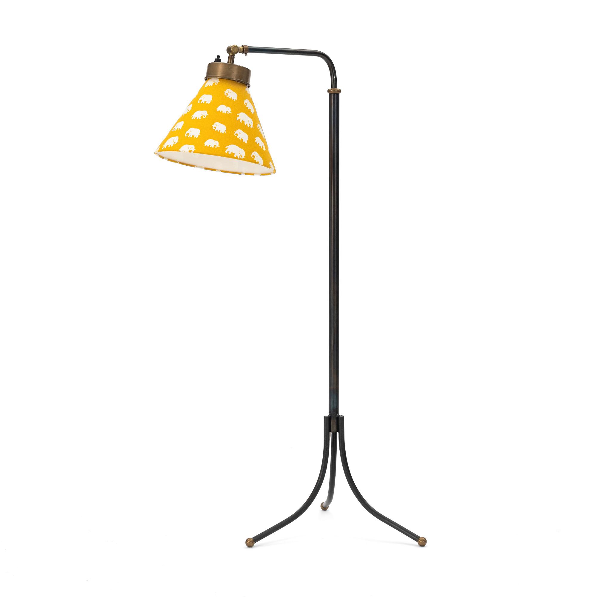 Josef Frank, a model 1842 floor lamp, Firma Svenskt Tenn, Sweden.