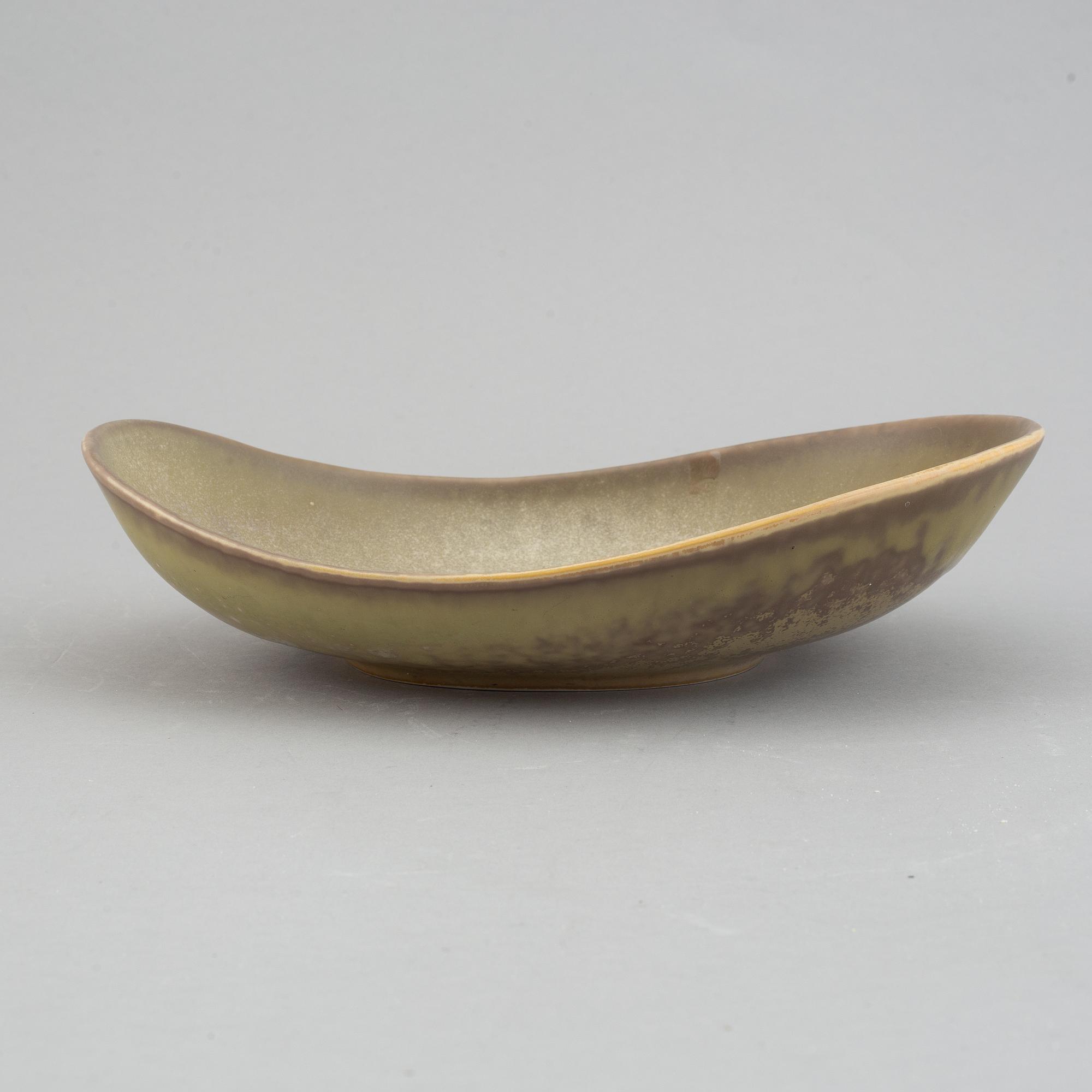 Carl-Harry Stålhane, a stoneward bowl, Rörstrand, 1950's/60's.