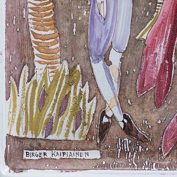 Birger Kaipiainen, tebord, Arabia, 1940-tal.