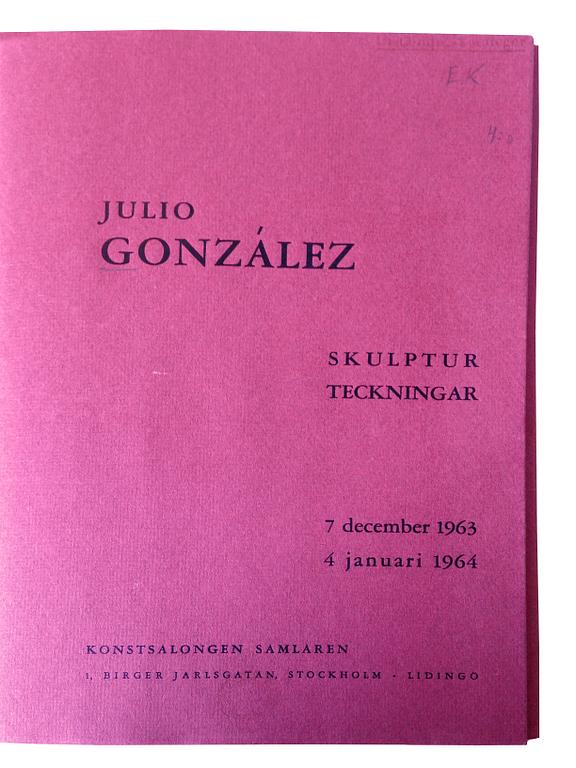 Julio González, "Tête aiguë (Masque aigu)".