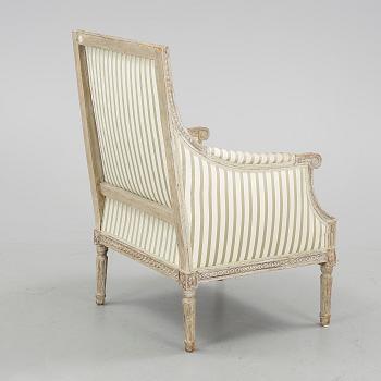 BERGERE, Louis XVI-stil 1800-tal.