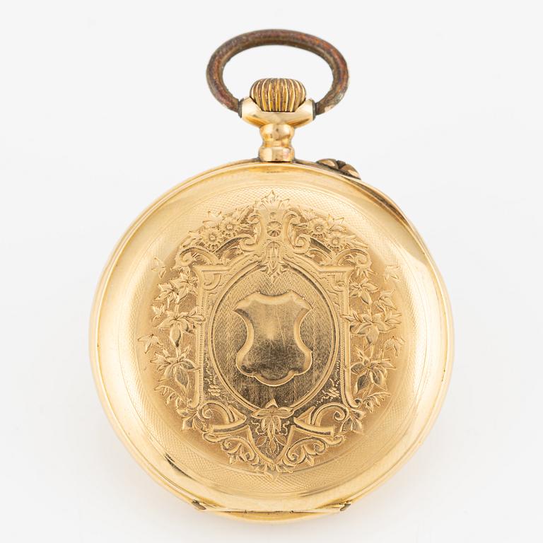 Pocket watch, 38 mm.