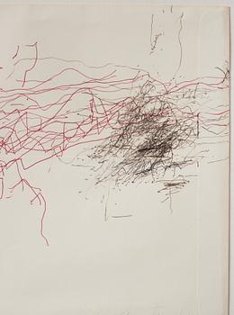 William Anastasi, "Utitled (Subway Drawing)".
