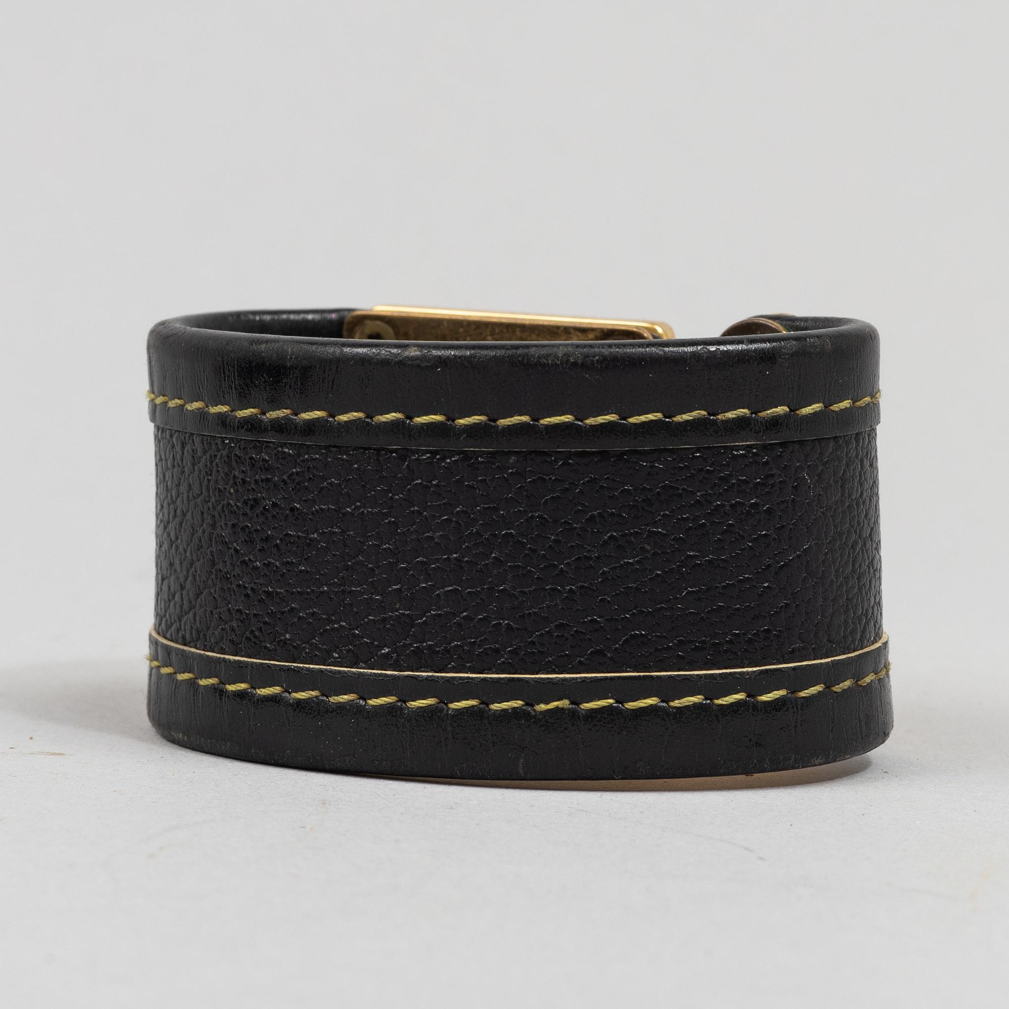 Louis Vuitton, bracelet, "Suhali leather Bracelet". 2008.