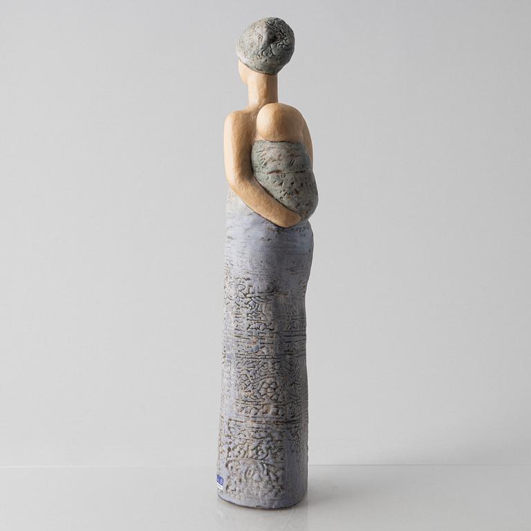Lisa Larson, figuriner, 2 st, stengods, bl.a. "Arabkvinna", Gustavsbergs studio.