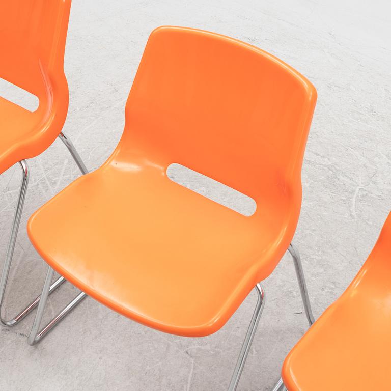 Svante Schöblom, three 'Snille' chairs, from Ikea/Overman, 1970s.