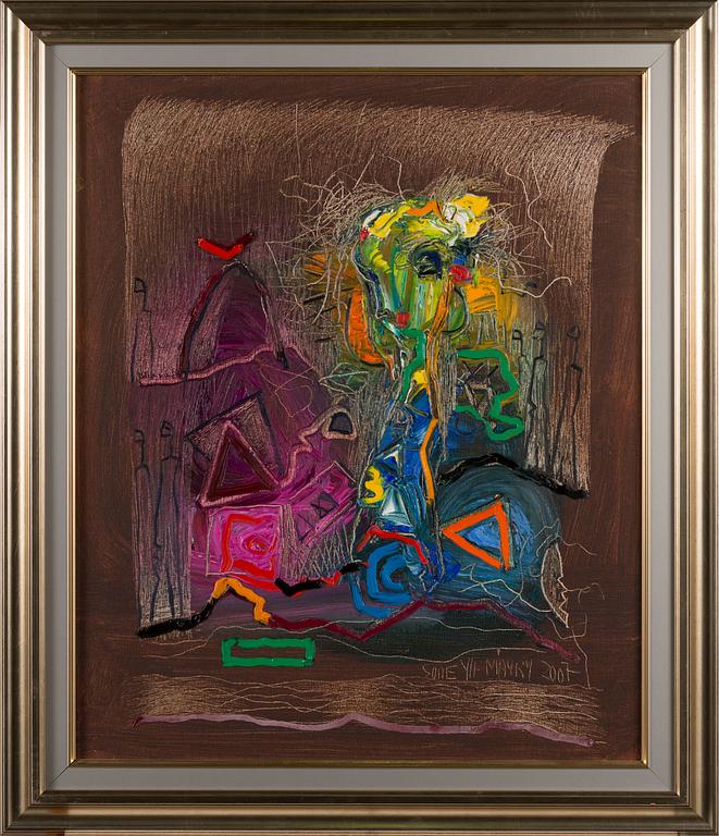 SOILE YLI-MÄYRY, oil on canvas,  signed and dated 2007.