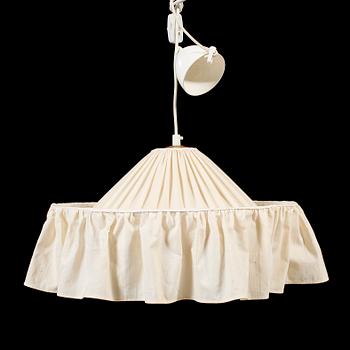 TAKLAMPA, modell 2560, Josef Frank, Firma Svenskt Tenn, höjd ca 30 cm exklusive sladd.