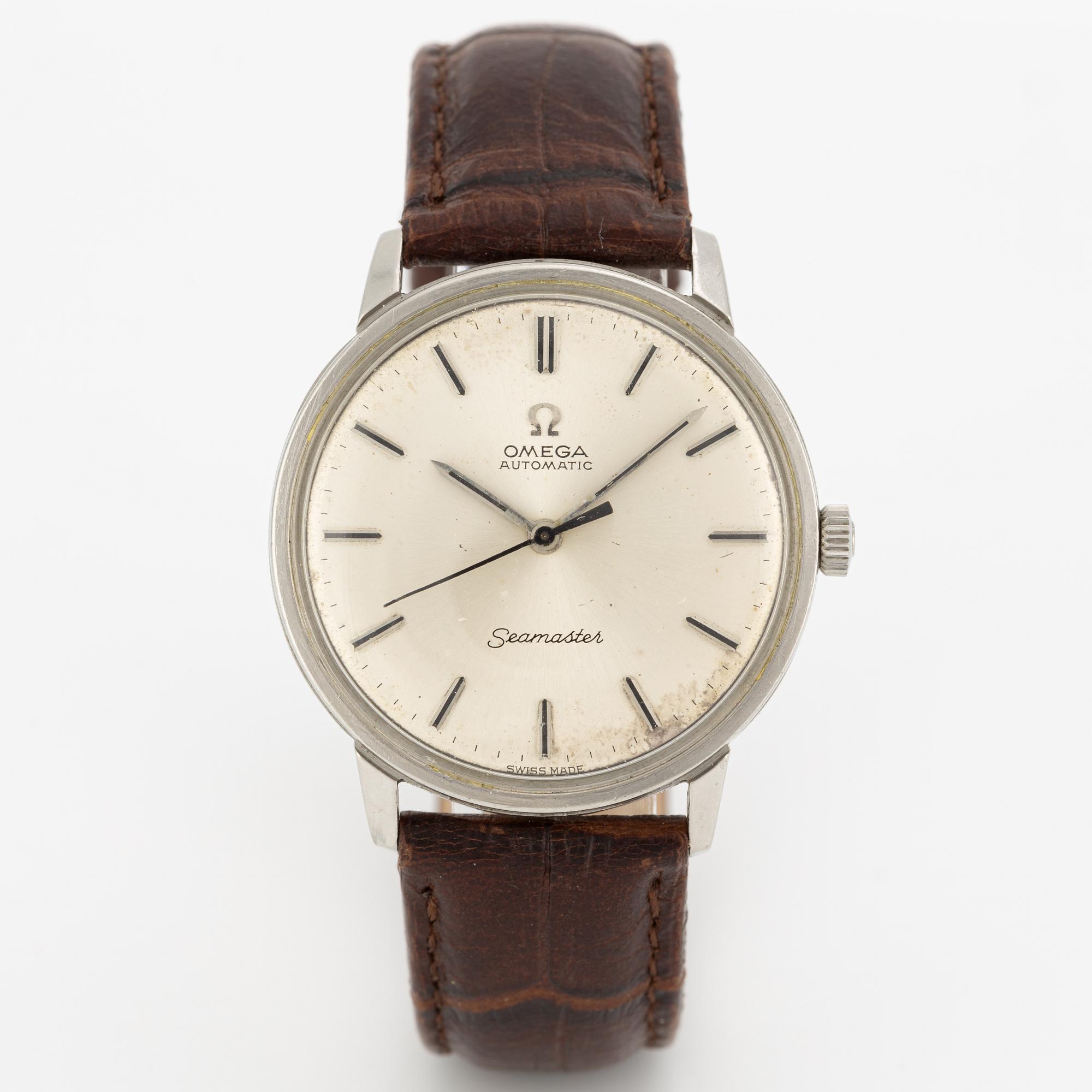 Omega, Seamaster, armbandsur, 34 mm.
