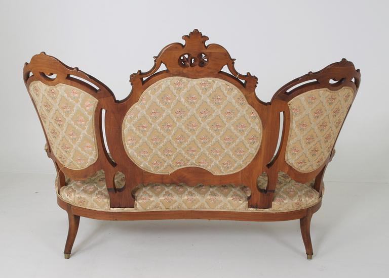 SOFFA, nyrokoko, 1800-tal.