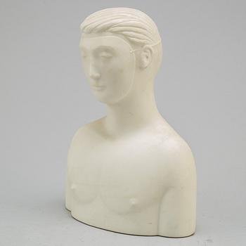 A parian figurine by Stig Lindberg, Gustavsberg, designed 1944.