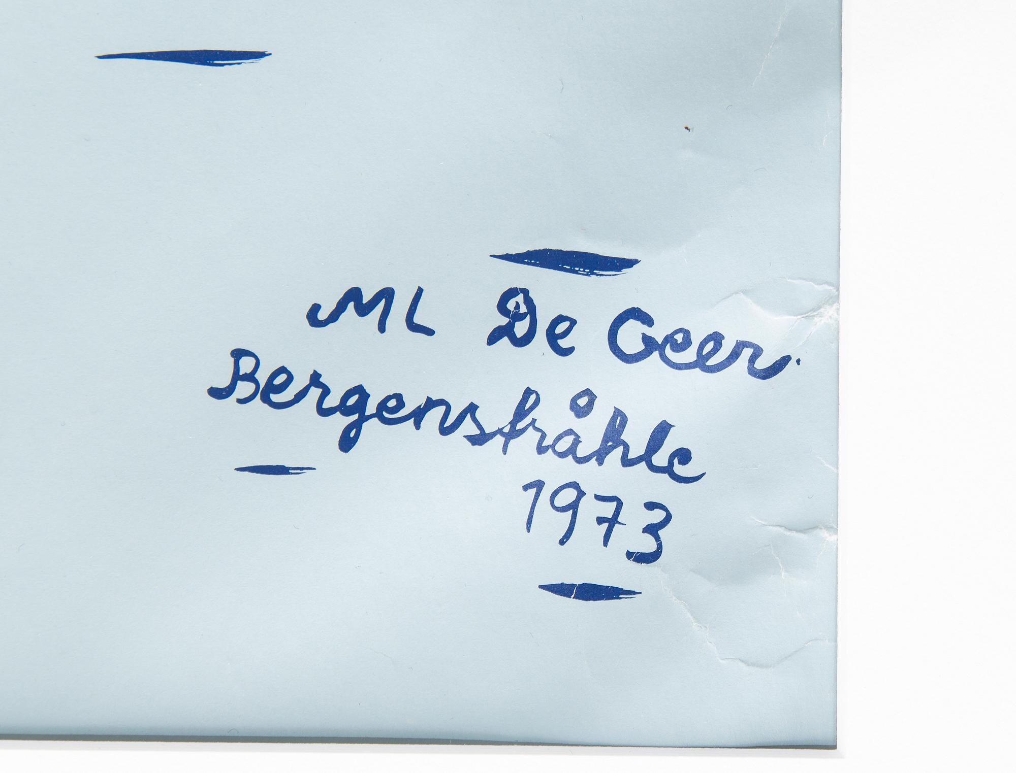 MARIE-LOUISE EKMAN, screenprint in colours/poster, 1973.