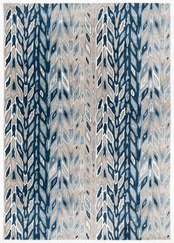 William Yeoward, a 'Kalata Indigo' carpet, circa 425 x 300 cm.