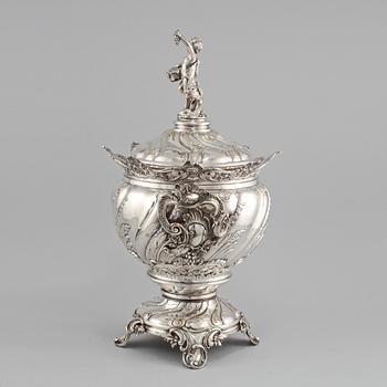 BÅLSKÅL, pläter, M&C, troligen England, sent 1800-tal.