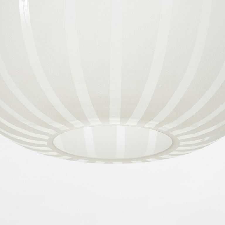 A Swedish Modern glass ceiling light, Orrefors, 1940's.