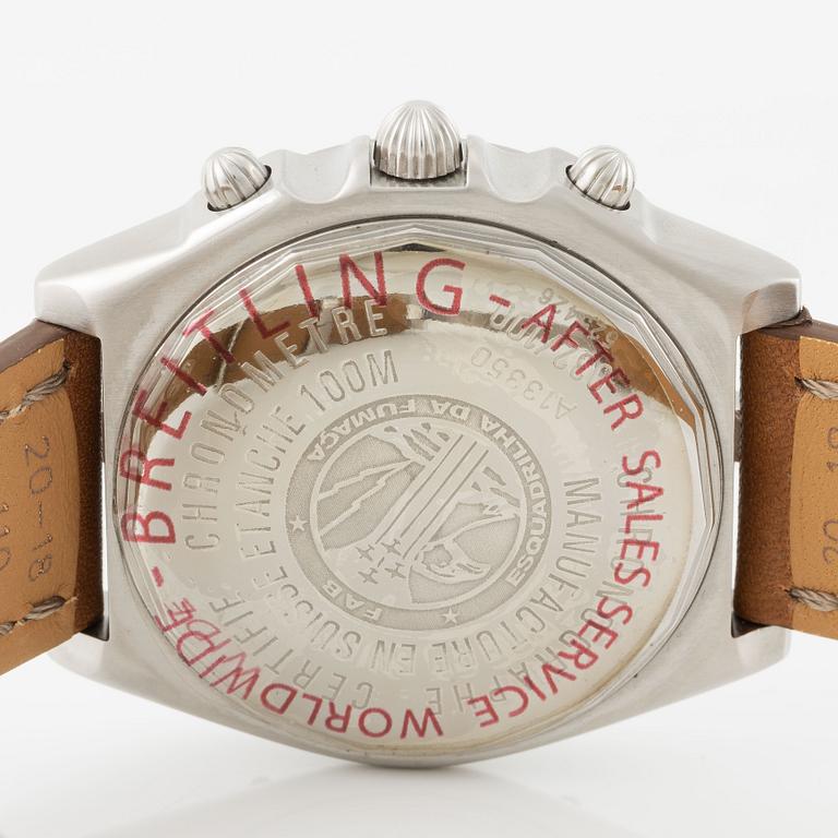 Breitling, Chronomat, Blackbird, "Esquadrilha da Fumaça", "No 32 of 100", wristwatch, 39,8 mm.