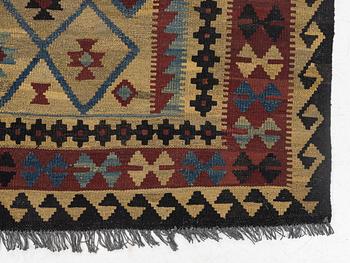 A Kilim rug, Afghan, approx. 246 x 145 cm.