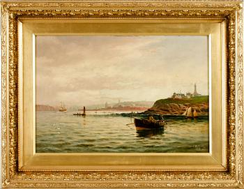 BERNARD BENEDICT HEMY, olja på duk, sign.