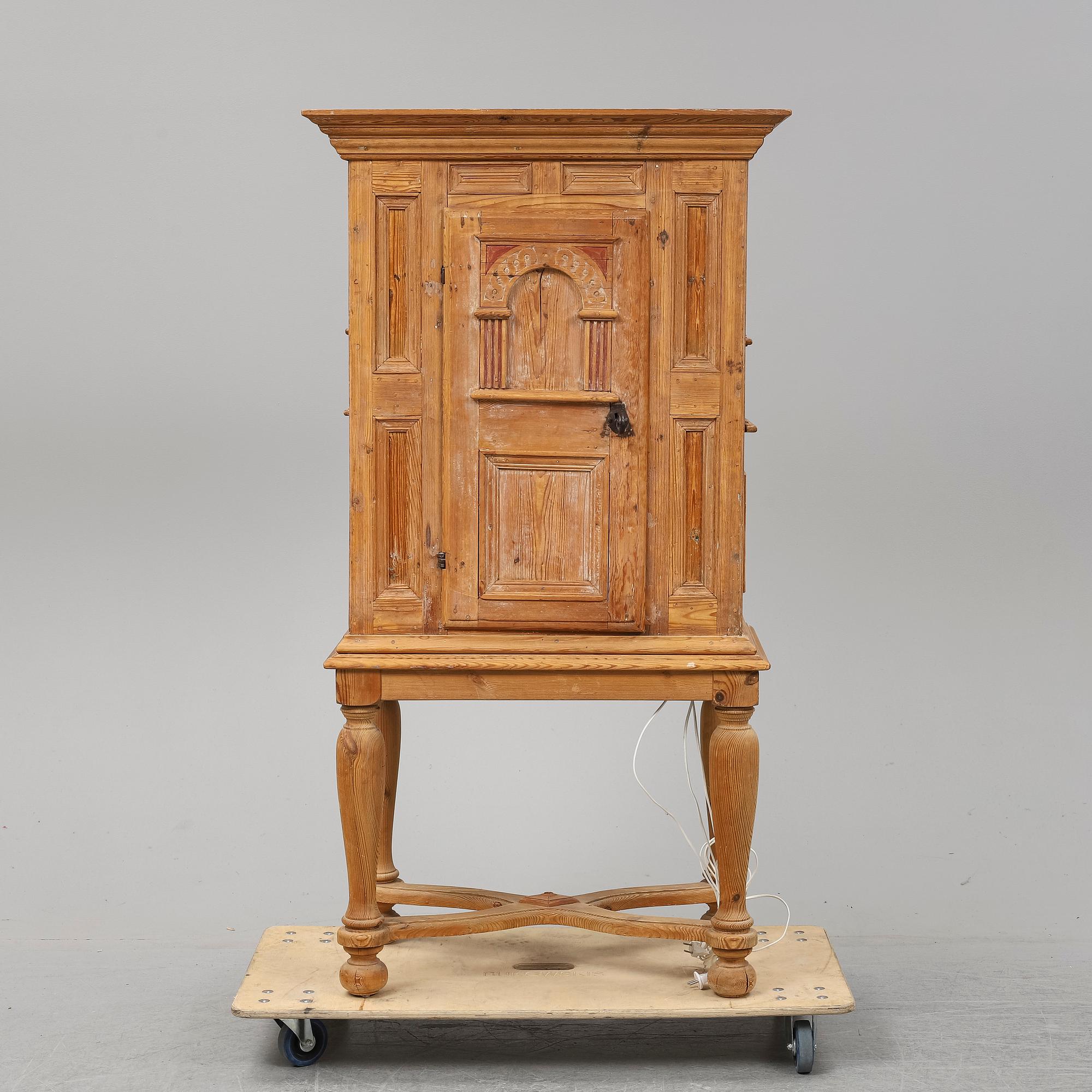 a 18th century cabinet.